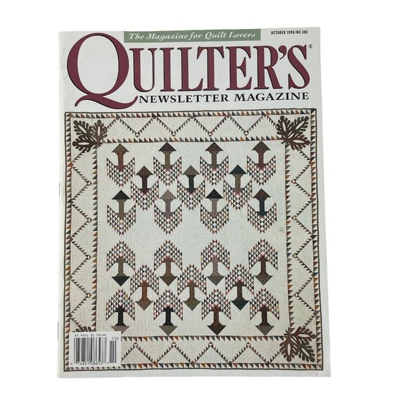 Quilter's Newsletter Magazine Vintage 1998 Lot of 5 - Picture 6 of 6